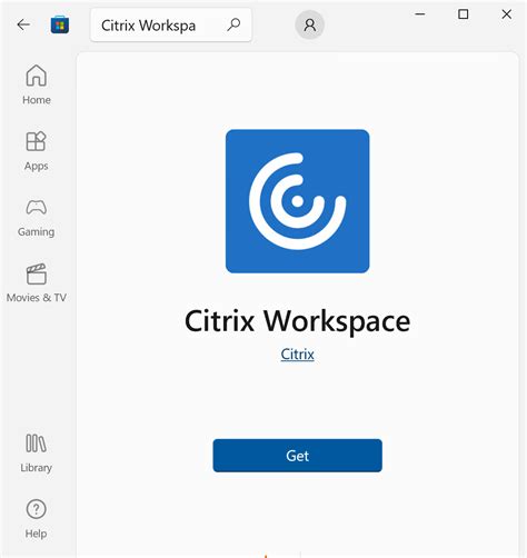 Citrix Workspace .